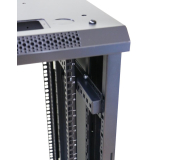 Extralink Szafa rack 27U 600x600 czarna stojąca EX.14749 - 598517 - zdjęcie 8